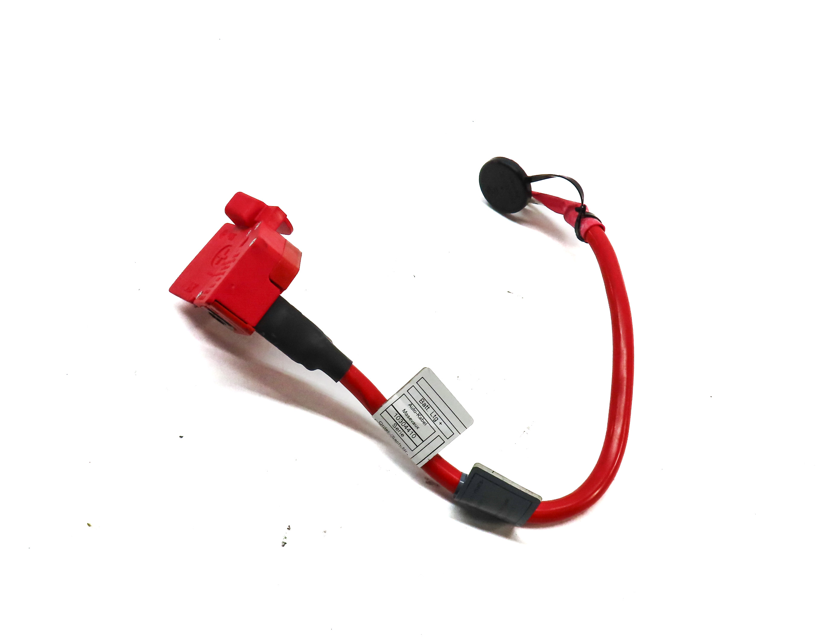 2014 BMW 328D (F30) 2.0L TURBO DIESEL (N47T) POSITIVE BATTERY CABLE w/TERMINAL — exact item pictured